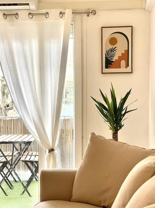 Chez Joan, Apt De Standing, 4 Prs, A 300M Des Plages Antibes Eksteriør bilde