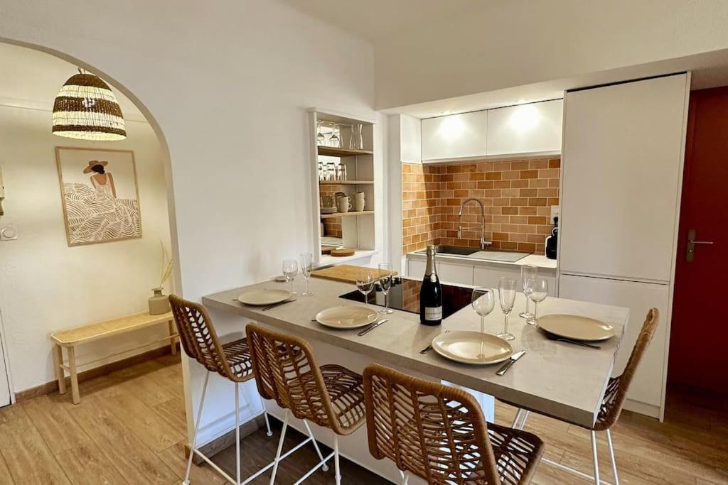 Chez Joan, Apt De Standing, 4 Prs, A 300M Des Plages Antibes Eksteriør bilde